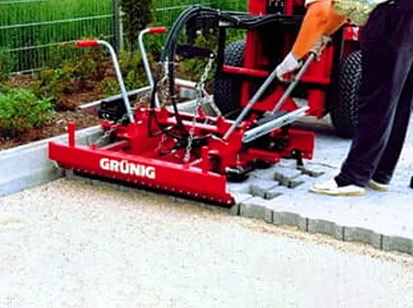 Pflaster Verlegemaschine